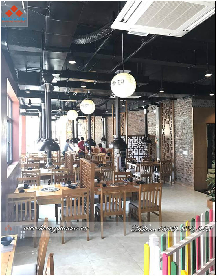 Thiết kế nhà hàng Hàn Quốc tại Thái Bình
