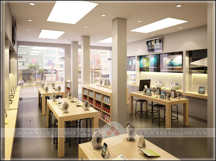 Thiết kế nội thất Showroom Apple Thanh Hóa 4