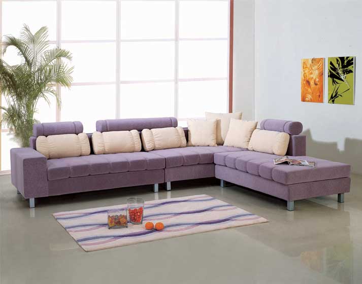 ( Bộ Sofa nỉ -Chất liệu: Khung Sắt - Đệm rời - Bọc Nỉ Hàn Quốc  Giá: 13,500,000 VNĐ)