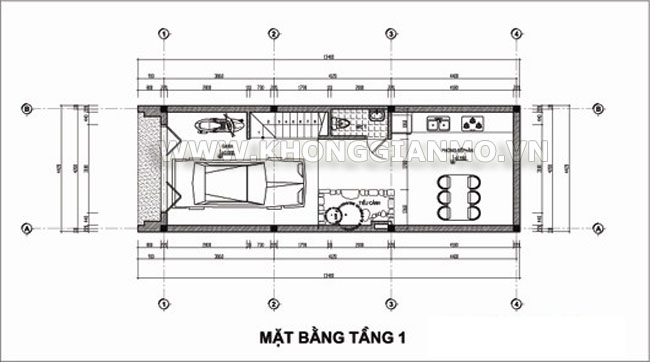 thiet ke nhà 5 tang mat mat tien 4m 1