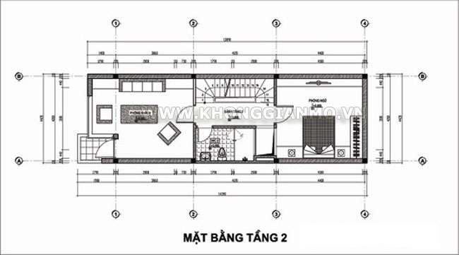 thiet ke nhà 5 tang mat mat tien 4m 2